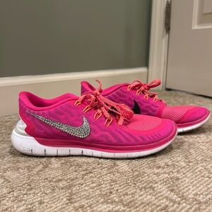 Nike custom bling sneakers